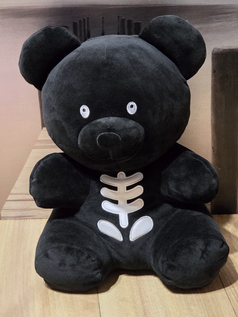 Black Skeleton Gummy Walmart Halloween Bear Squishy Plush Way To Celebrate